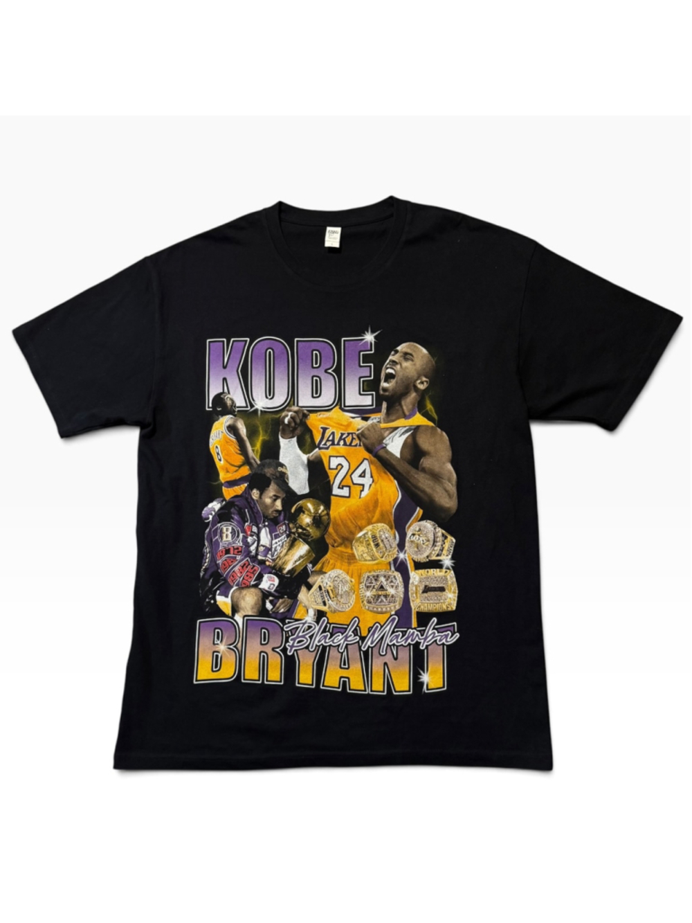 Kobe Bryant Tribute Graphic T-Shirt Size L